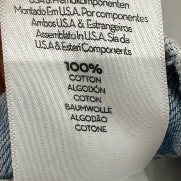 NWT MOTHER SUPERIOR The Full Pipe Flood in “Back Pedal” light wash - Picture 16 of 16